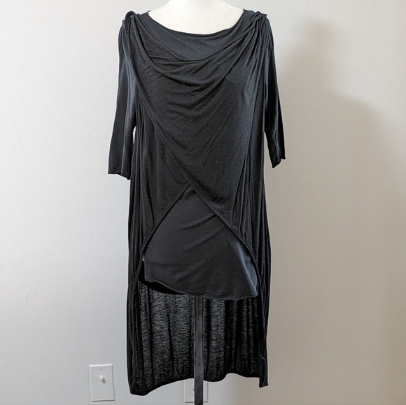 Umasan Cross-Over Layered Shirt - Picture 1 of 14